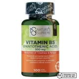 Nature’s Supreme Vitamin B5 500 Mg 100 Kapsül