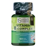 Nature’s Supreme Vitamin B Complex 60 Kapsül – Vitaminler