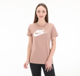 Nike W Nsw Tee Essntl Icon Futur Kadın T-Shirt Pembe