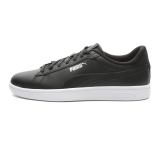 Puma  Smash 3.0 L  Black- Black-P Erkek Spor Ayakkabı Siyah