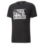 Puma Performance Slogan Cat Tee Kısa Kollu T-Shirt Siyah – Erkek Spor Giyim
