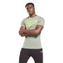 Reebok Big Logo Kısa Kollu T-Shirt Yeşil – Erkek Spor Giyim