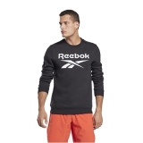 Reebok Identity Fleece Crew Uzun Kollu T-Shirt Siyah – Erkek Spor Giyim
