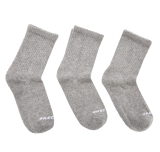 Skechers U 3 Pack Crew Cut Socks &Ccedil;orap Gri