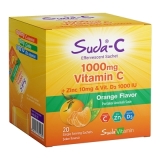 Suda Vitamin 1000 Mg Vitamin C + Çinko&D3 20 Saşe