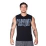 Supplementler.com Conquer Kolsuz T-Shirt Siyah – Erkek Spor Giyim