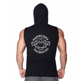 Supplementler.com Hardcore Potential Kapüşonlu Kolsuz T-Shirt Siyah – Erkek Spor Giyim