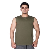 Supplementler.com Kolsuz T-Shirt Yeşil – Erkek Spor Giyim