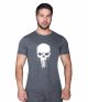 Supplementler.com Skull T-Shirt Gri – Erkek Spor Giyim
