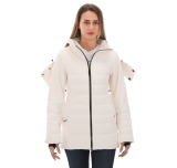 The North Face W Dısere Down Parka Kadın Mont Beyaz