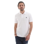 Timberland Basic Polo Erkek T-Shirt Beyaz