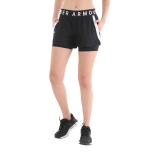 Under Armour Play Up 2-In-1 Shorts Kadın Şort Ve Kapri Siyah