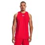 Under Armour Baseline Cotton Atlet Kırmızı Beyaz – Erkek Spor Giyim