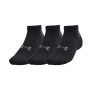 Under Armour Essential Low Cut 3’Lü Paket Siyah – Erkek Spor Giyim
