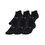 Under Armour Essential No Show 6’Lı Çorap Siyah – Erkek Spor Giyim