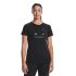 Under Armour Sportstyle Graphic Kadın Kısa Kollu T-Shirt Siyah Yeşil – Kadın Spor Giyim