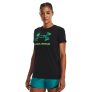 Under Armour Sportstyle Graphic Kadın Kısa Kollu T-Shirt Siyah Yeşil – Kadın Spor Giyim