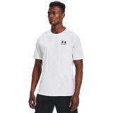 Under Armour Sportstyle Left Chest T-Shirt Beyaz – Erkek Spor Giyim