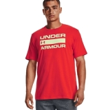 Under Armour Team Issue Wordmark T-Shirt Kırmızı Yeşil – Erkek Spor Giyim