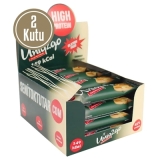 Uniq2go Fıstık Ezmeli Protein Midi Bar 40 Gr 16 Adet x 2 Kutu – Protein Bar